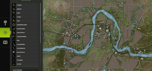 FS25: Riverbend Springs Map