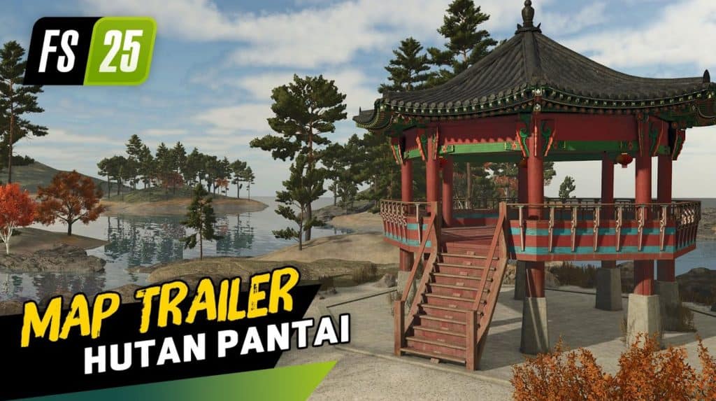 Explore the New Hutan Pantai Map in FS25! | FS25modhub.com
