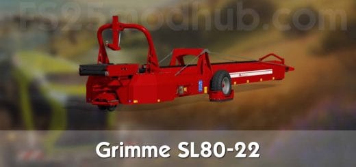 Grimme SL80-22 Quantum conveyor belt with AutoLoad v1.0.0.1