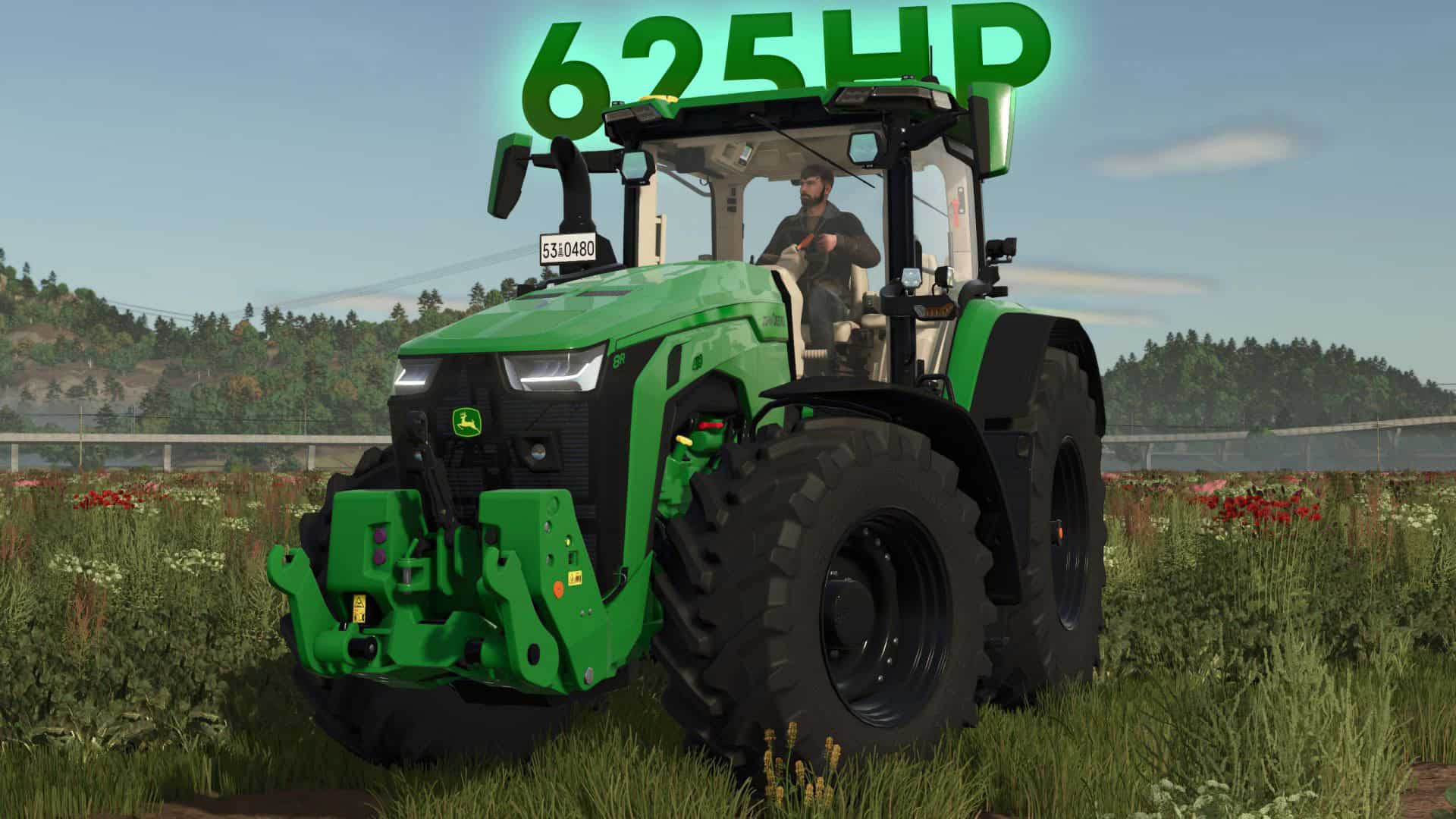 John Deere 8R (625hp) v1.0.0.1