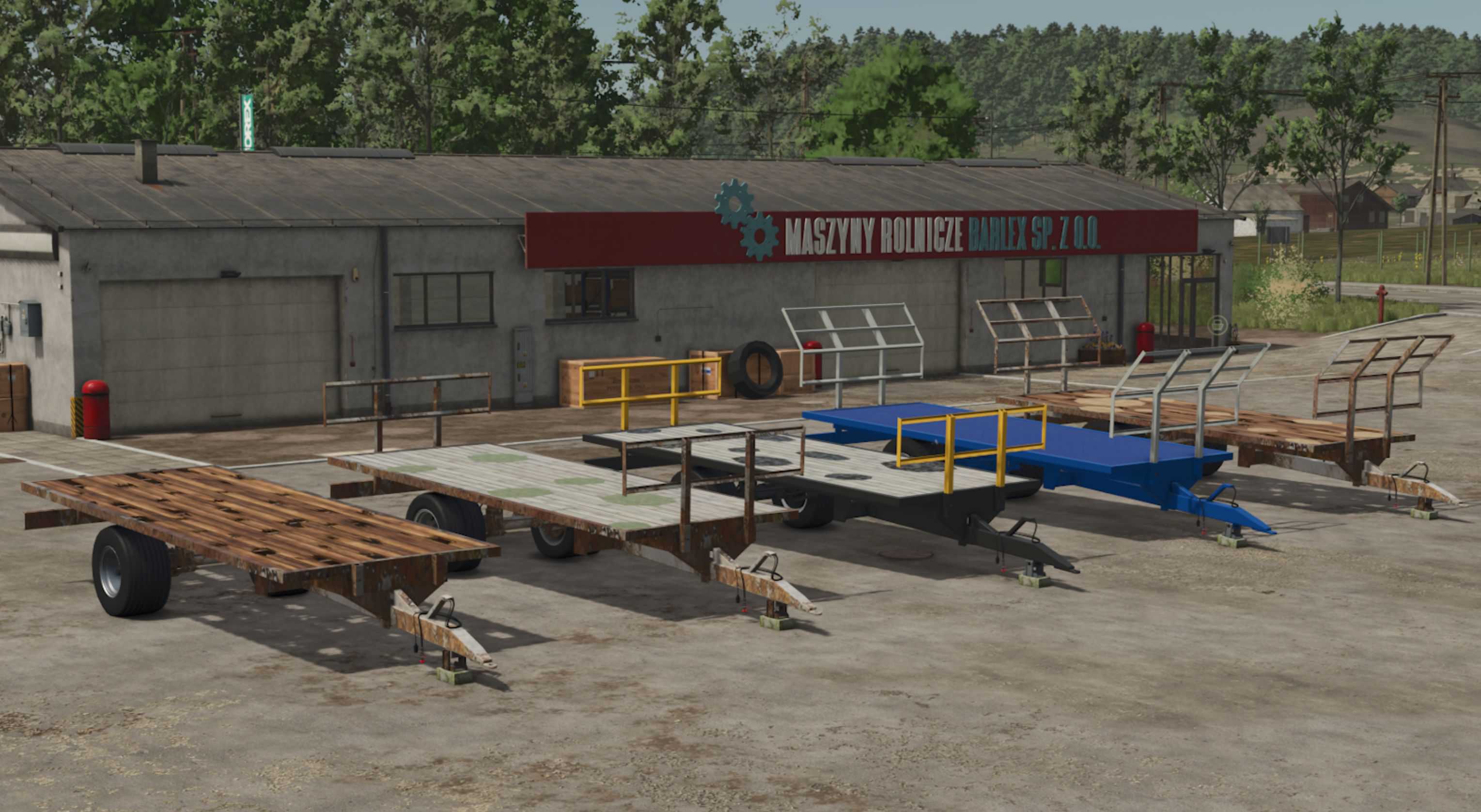 20 Foot Bale Trailer with Autoload V1.0.0.1