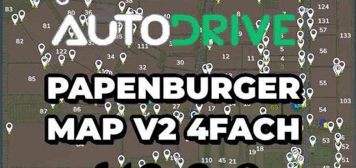Autodrive Papenburger Map V2.2.9 V1.0.1.5