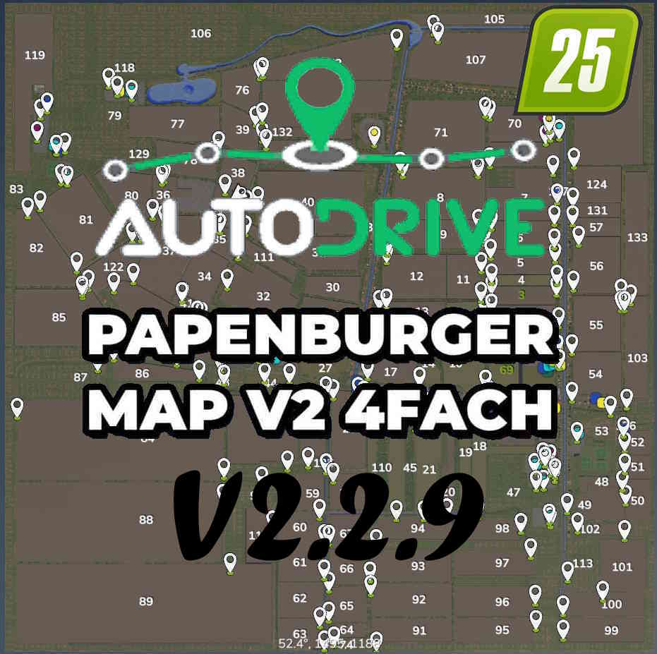 Autodrive Papenburger Map V2.2.9 V1.0.2.5