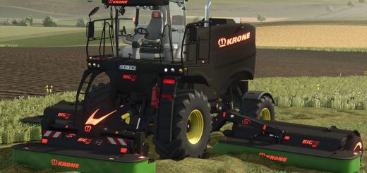 Krone Big M 450 Black Edition v1.0