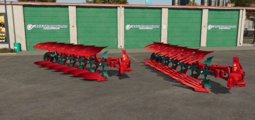 Kverneland I-Plough 2500 6 Furrows v1.0