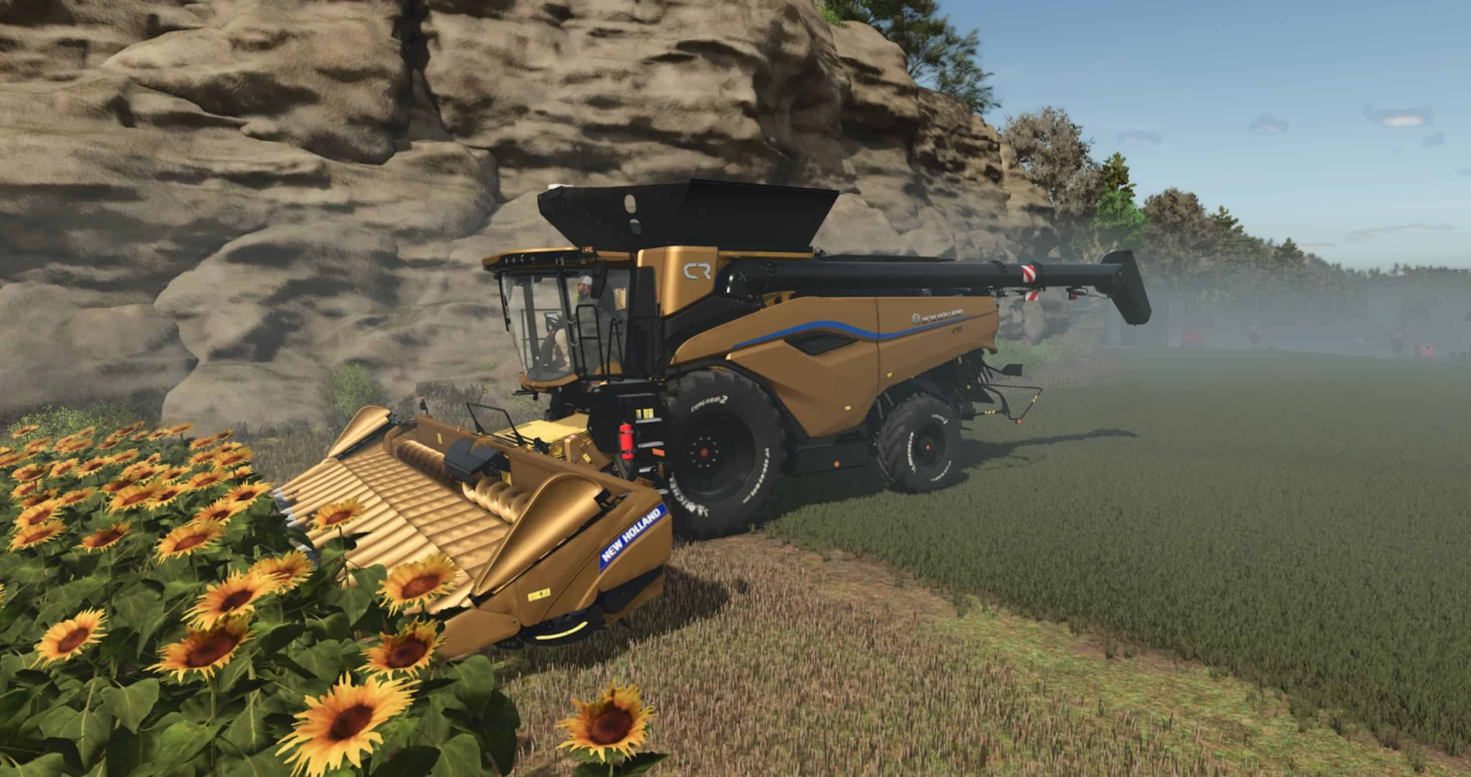 New Holland 980C Header Gold Edition v1.0