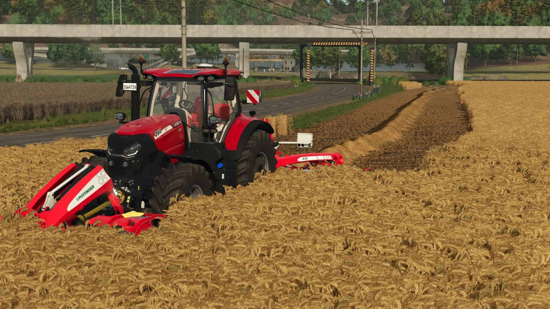 Pöttinger NOVACAT rake v1.0