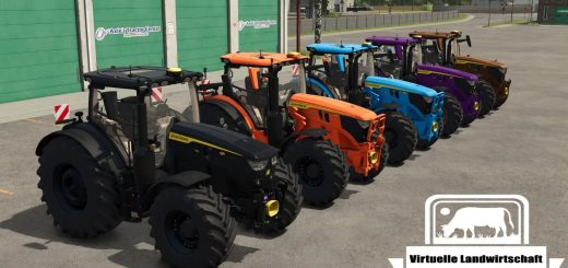 John Deere 6R Series with color selection v1.0