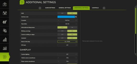 Additional Game Settings v1.0.0.1