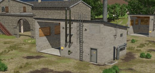 Biomass heating plant v1.0