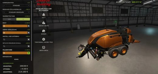 Krone Big Pack 1290 v1.0
