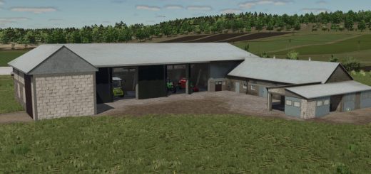 Pack Of Large Cowsheds v1.0