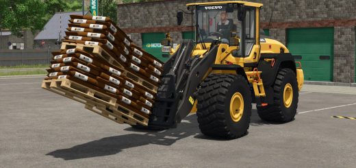 Pallet forks with straps V1.0