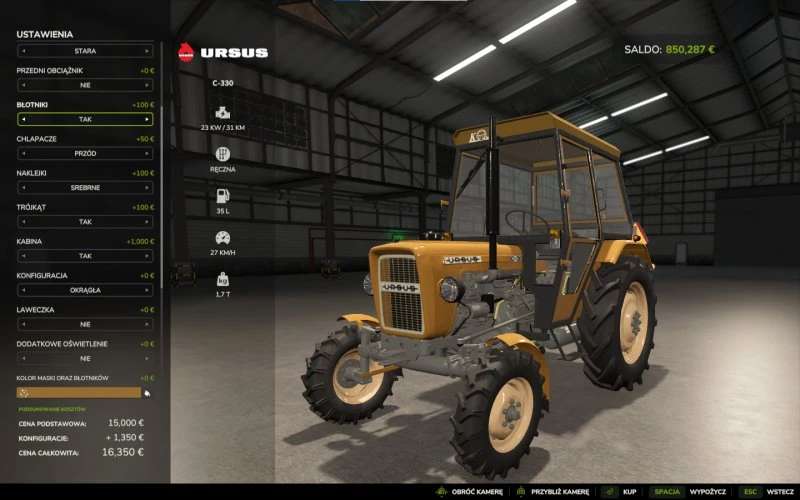 URSUS C330 – C330m v1.0.8