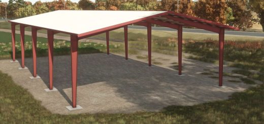105×50 Metal Frame Hay Shed v1.0