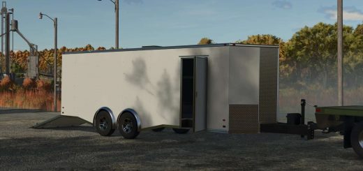 2 Axle Enclosed Trailer v1.0