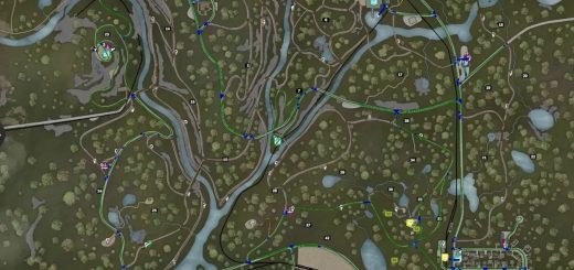 Ad courses for the map Silverrun Forest v1.0