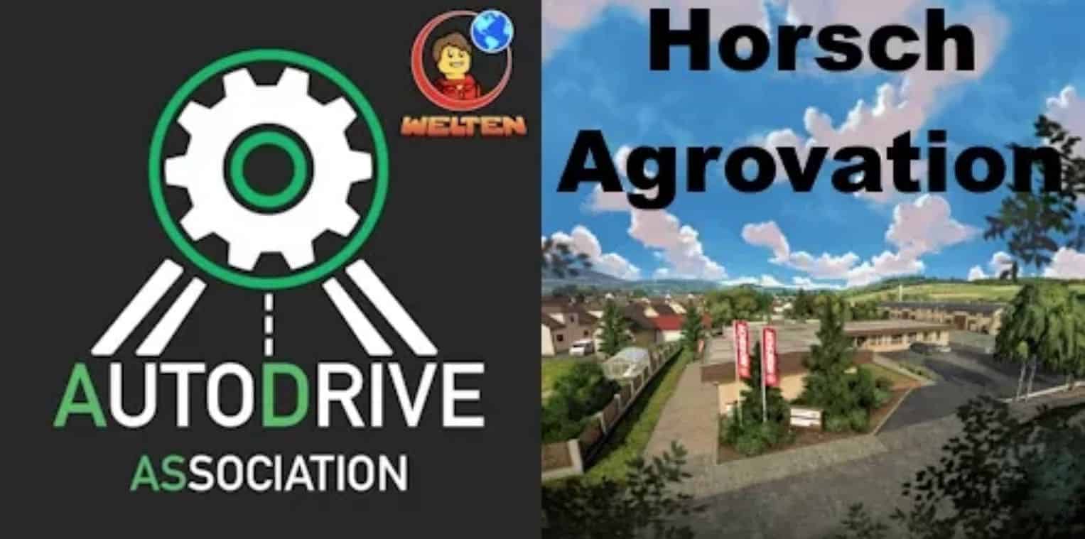 Autodrive network for the map Horsch Agrovation v1.0