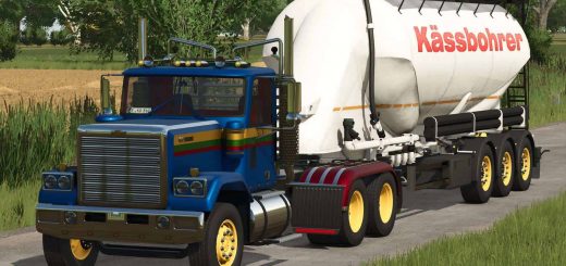 Chevrolet Bison Truck & Kassbohrer Trailers v1.0