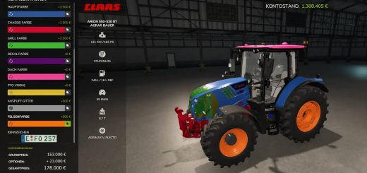 Claas Arion 500 multicolor V1.0