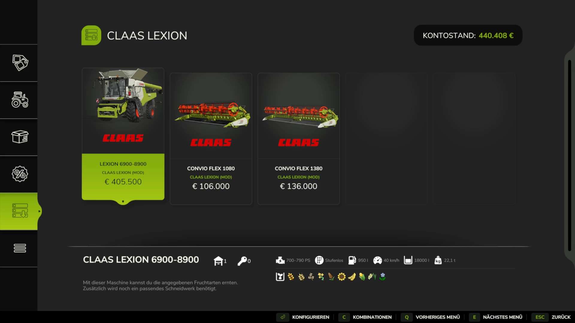Claas Lexion 6900 – 8900 v1.0 thumbnail 3