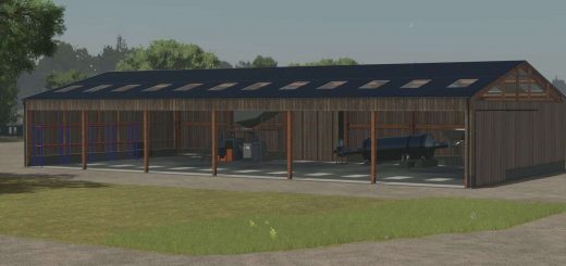 Fully animated wood pellet production system V1.3