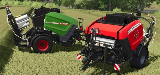 Fendt / Massey Ferguson bale wrappers v1.0.0.1