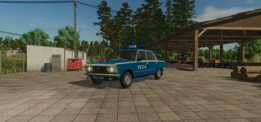 Fiat 125p FSO Milicja v1.0