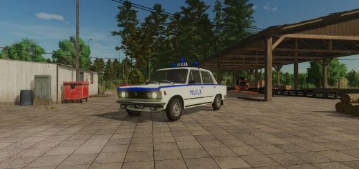 Fiat 125p FSO Milicja v1.0