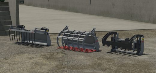 Fliegl front loader tools V1.0