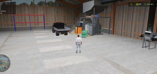 Fully animated wood pellet production plant v1.3