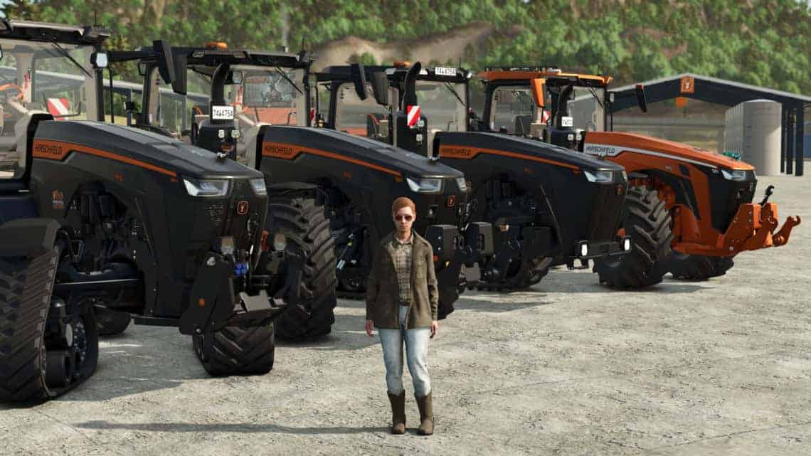 John Deere 8R Pack – Hirschfeld Edition V1.0.0.4