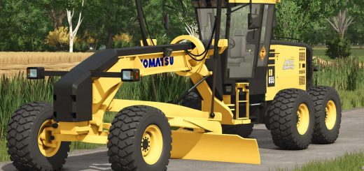 Komatsu GD 655 Grader v1.0
