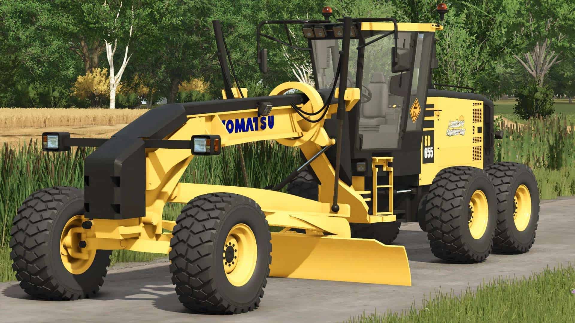 Komatsu GD 655 Grader v1.0