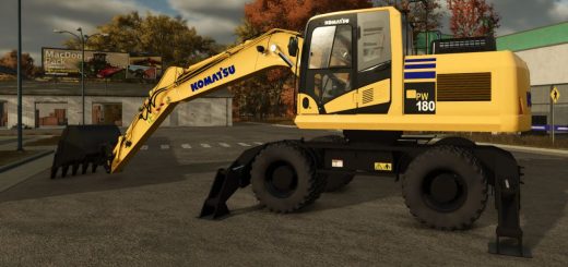 Komatsu PW180 v1.0