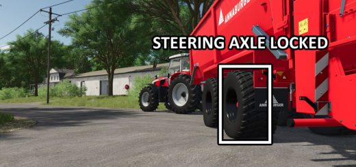Lock Steering Axle V1.0