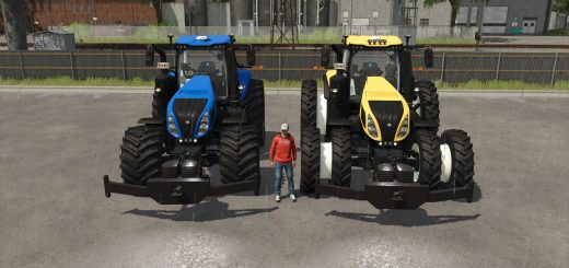 New Holland T8 Genesis Series v1.0