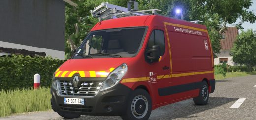 Renault Master III (VTU firefighters) v1.0.0.1