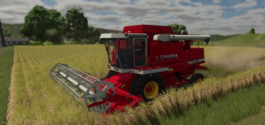 Rice harvester LOVOL GK120PRO V1.0