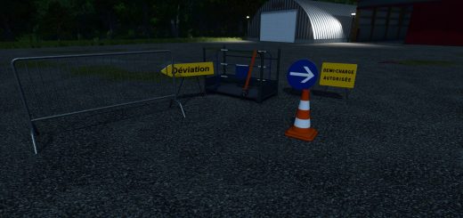 Site barriers’ pack V1.0