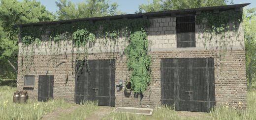 Small Cowshed With Garage v1.0