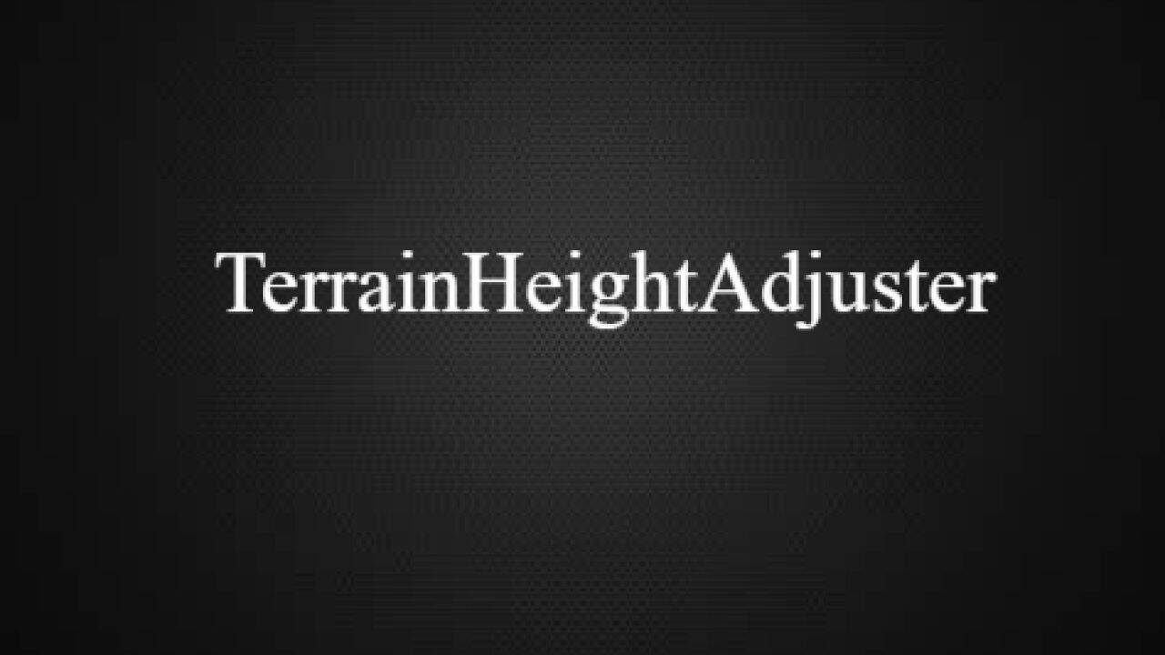 Terrain Height Adjuster v1.0