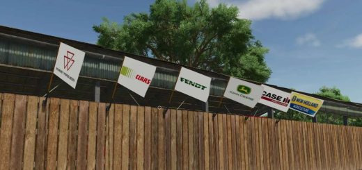Tractor Brands Wall Flag Pack 1 V1.2