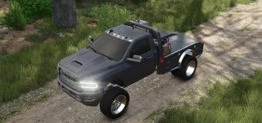 2019 Ram 3500 Flatbed v1.0