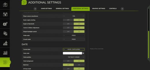 Additional Game Settings 1.0.0.3
