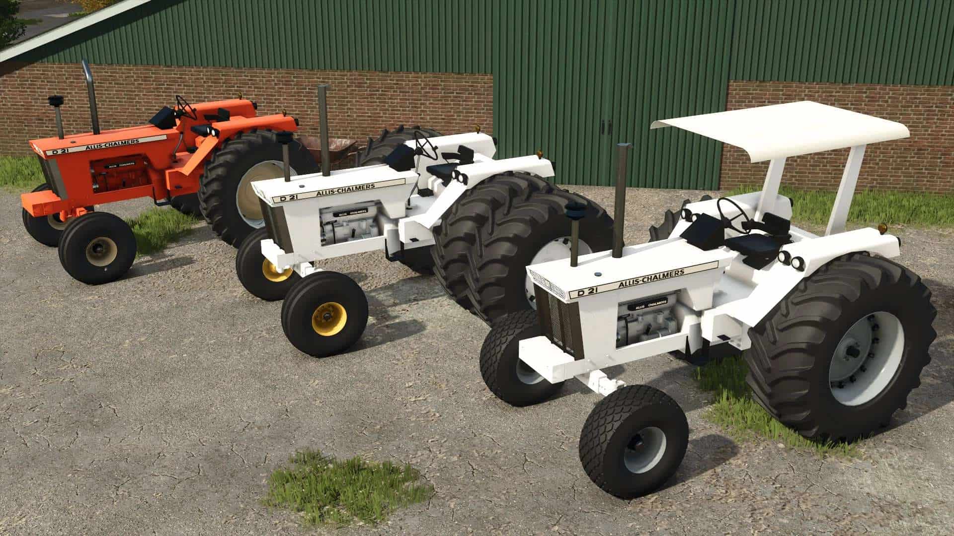 Allis Chalmers D21 Tractors Pack v1.0