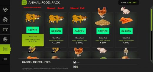 Animal Food Pack v1.0