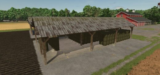 Carpenter Old Pallets And Bale Storage V1.1