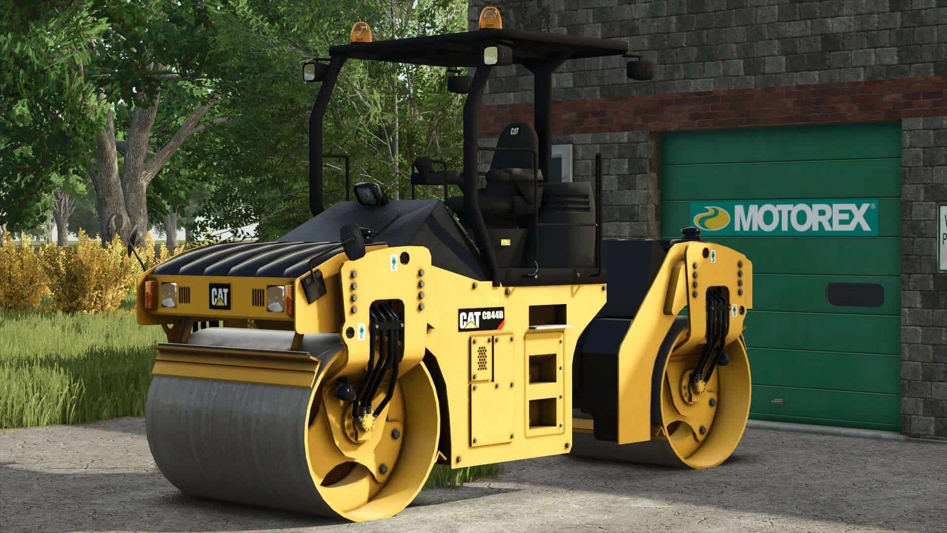 Caterpillar CB44B Tandem Vibratory Roller v1.0