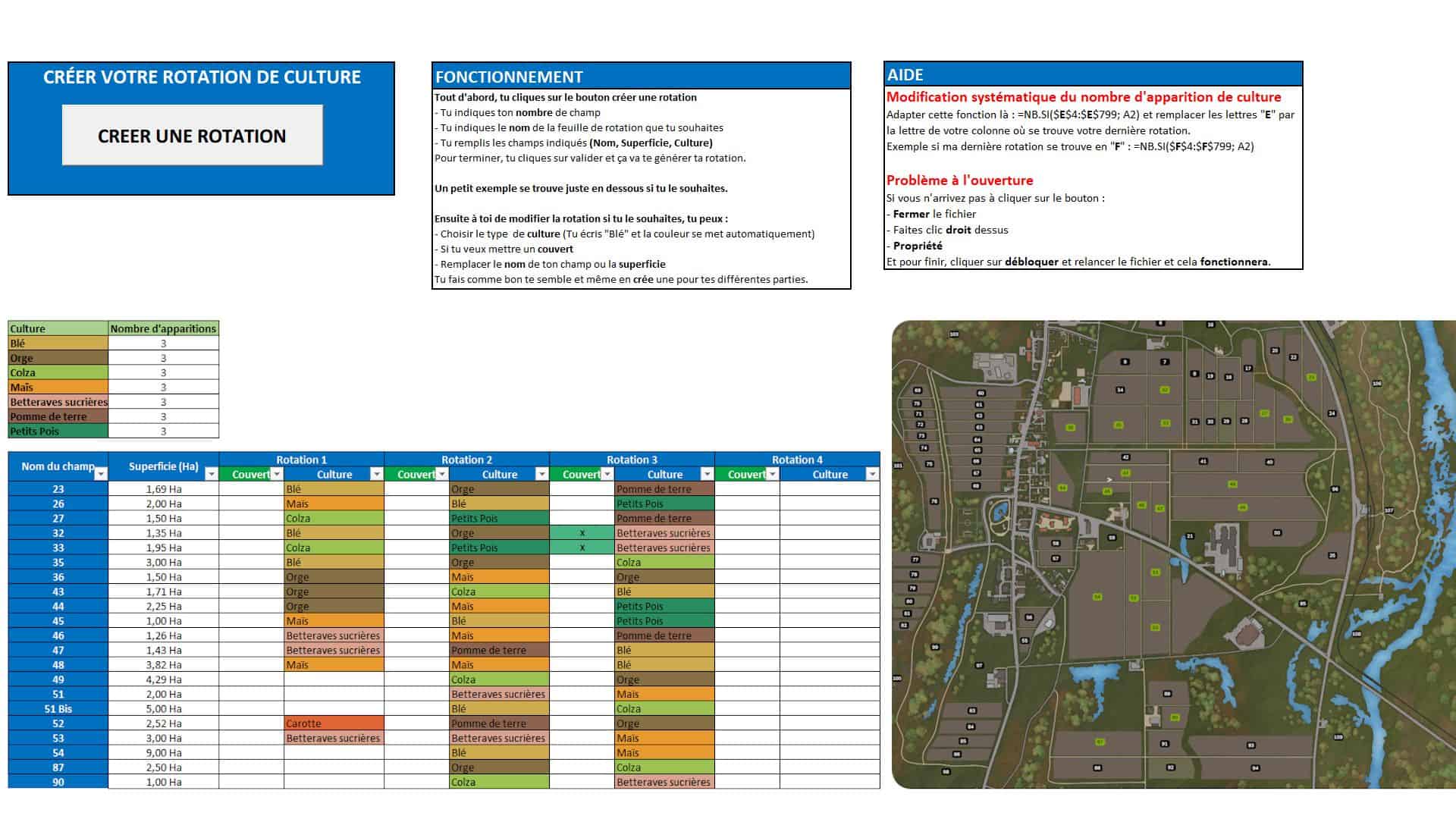 Excel file for crop rotation V1.0